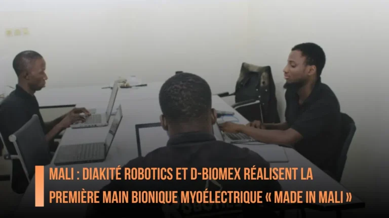Mali : Diakité Robotics et D-Biomex réalisent la première main bionique myoélectrique « Made in Mali »