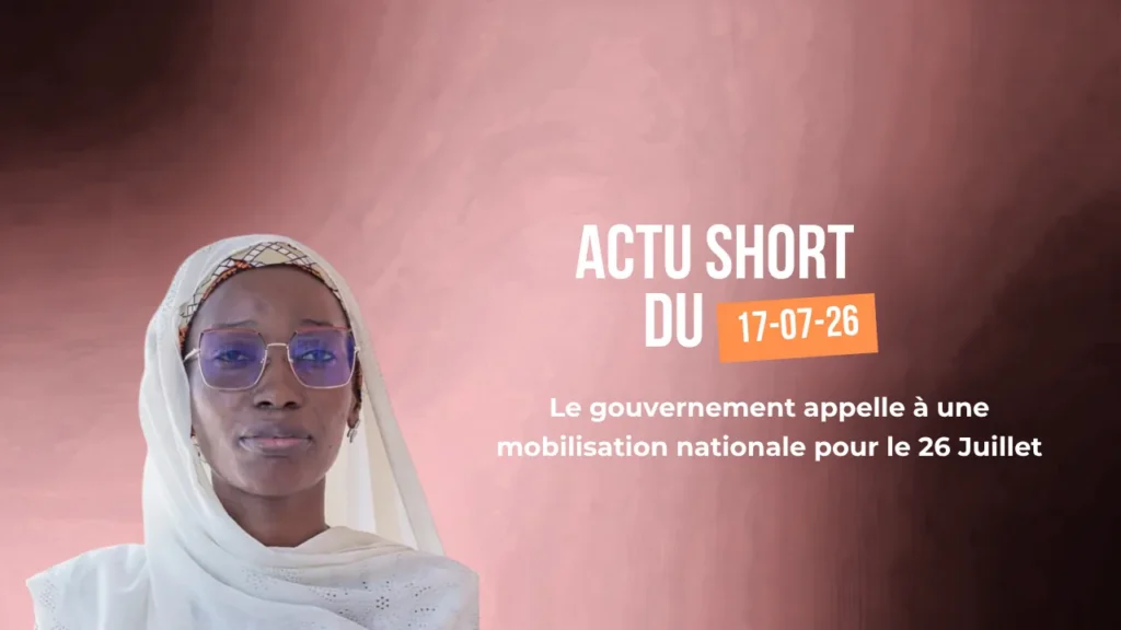 ACTU SHORT DU 17 JUILLET 2026