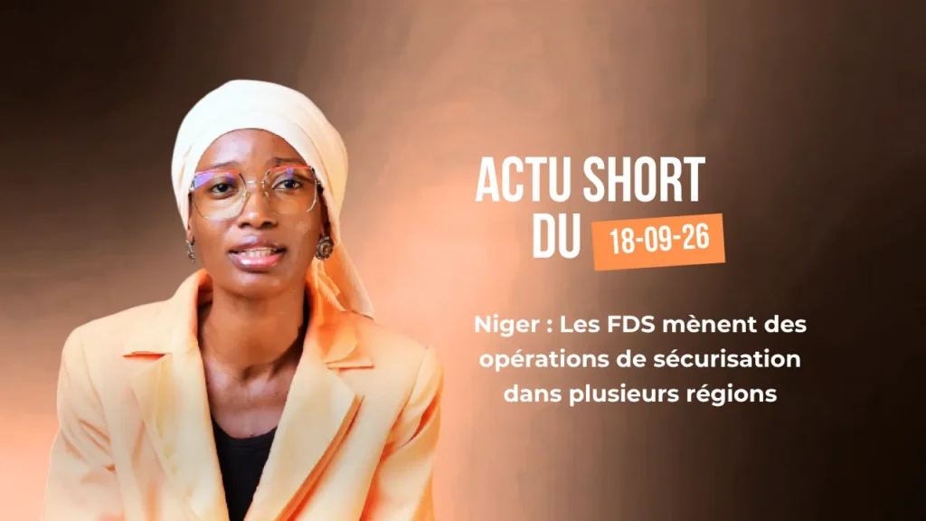 ACTU SHORT DU 18 SEPTEMBRE 2026