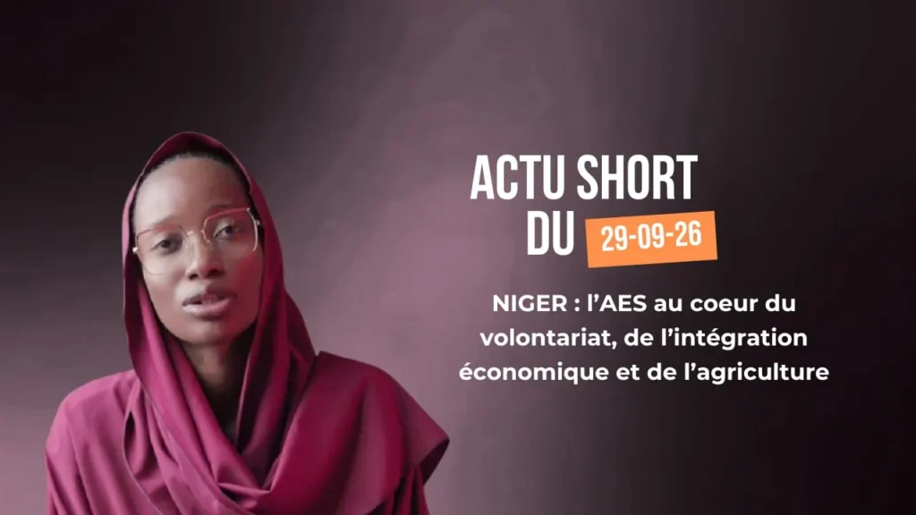 ACTU SHORT DU 29 SEPTEMBRE 2026