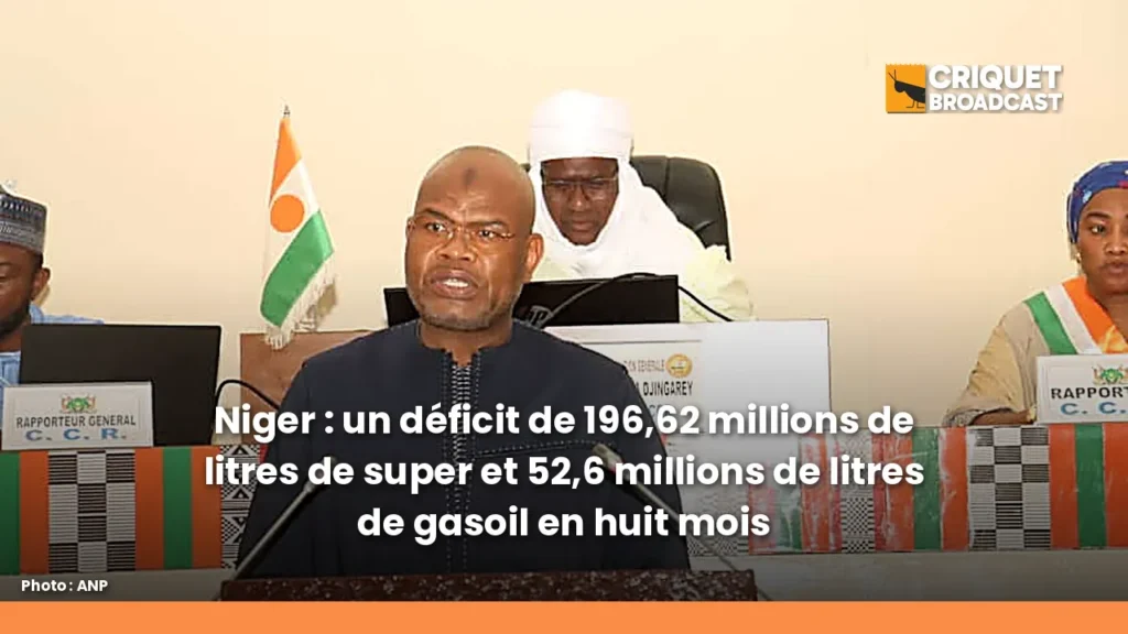 NIGER : UN DÉFICIT DE 196,62 MILLIONS DE LITRES DE SUPER EN HUIT MOIS